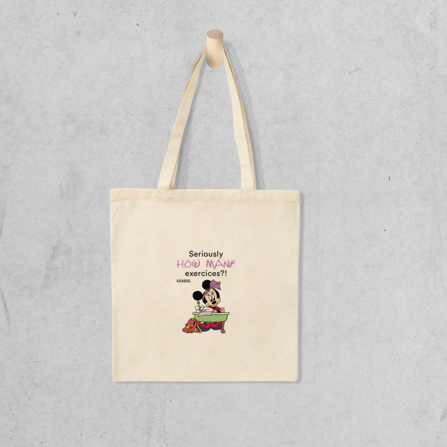 Tote bag Minnie – Excercices