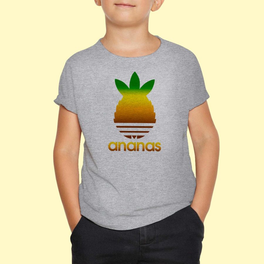 T-shirt Ananas coloré