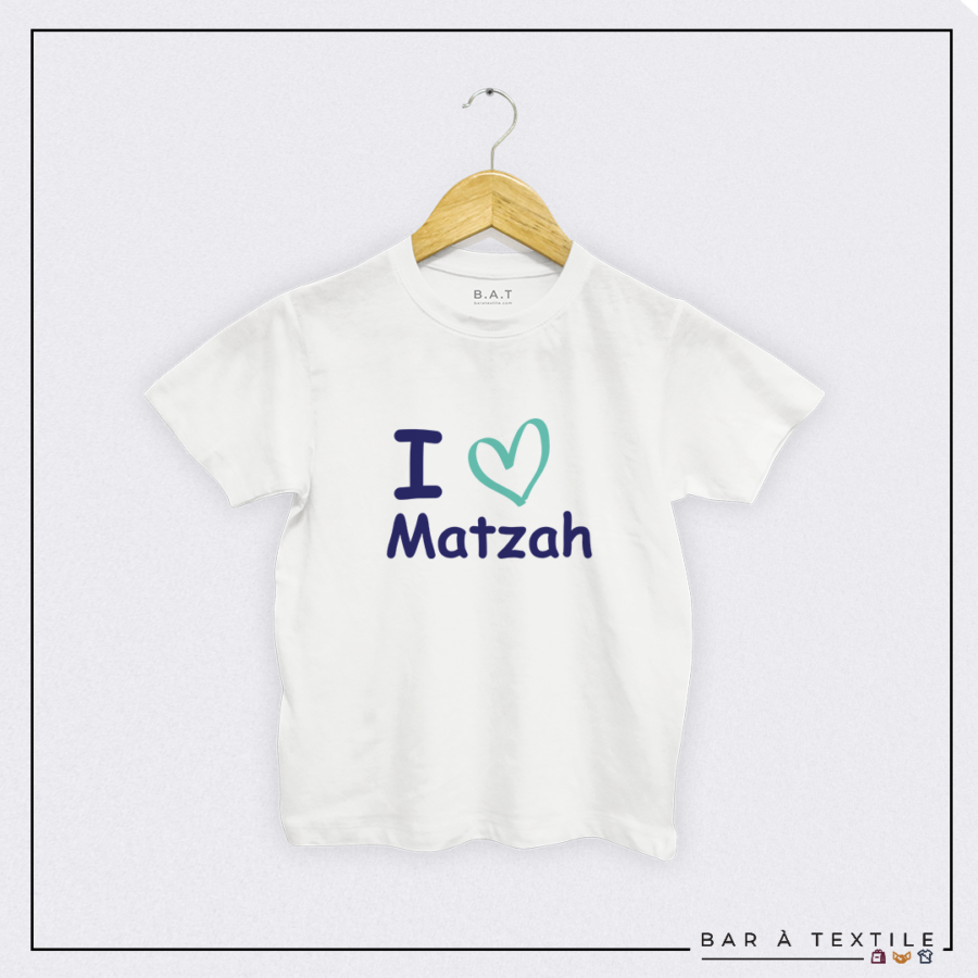 T-shirt I love Matzah