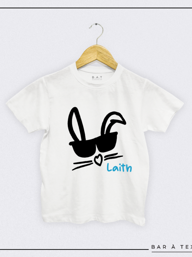 T-shirt Lapin personnalisé