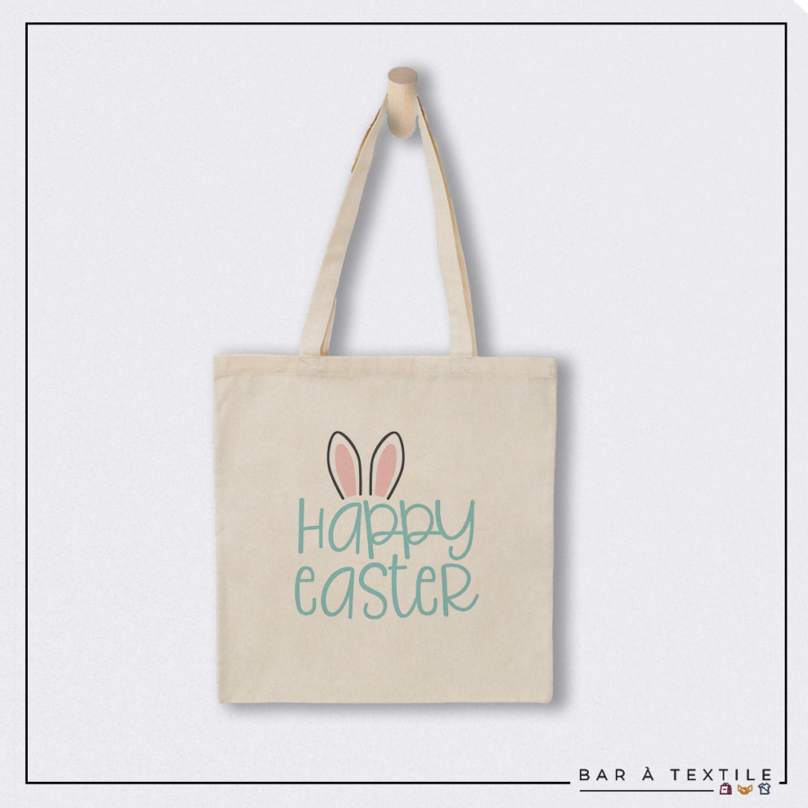 Tote bag Happy Easter