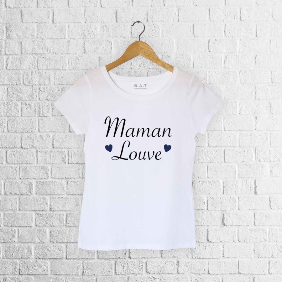 T-shirt Maman louve